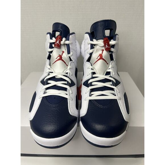 Air Jordan 6 Retro Olympic Size 7 Mens DS BRAND NEW LEGIT CHECKED AUTHENTICATED